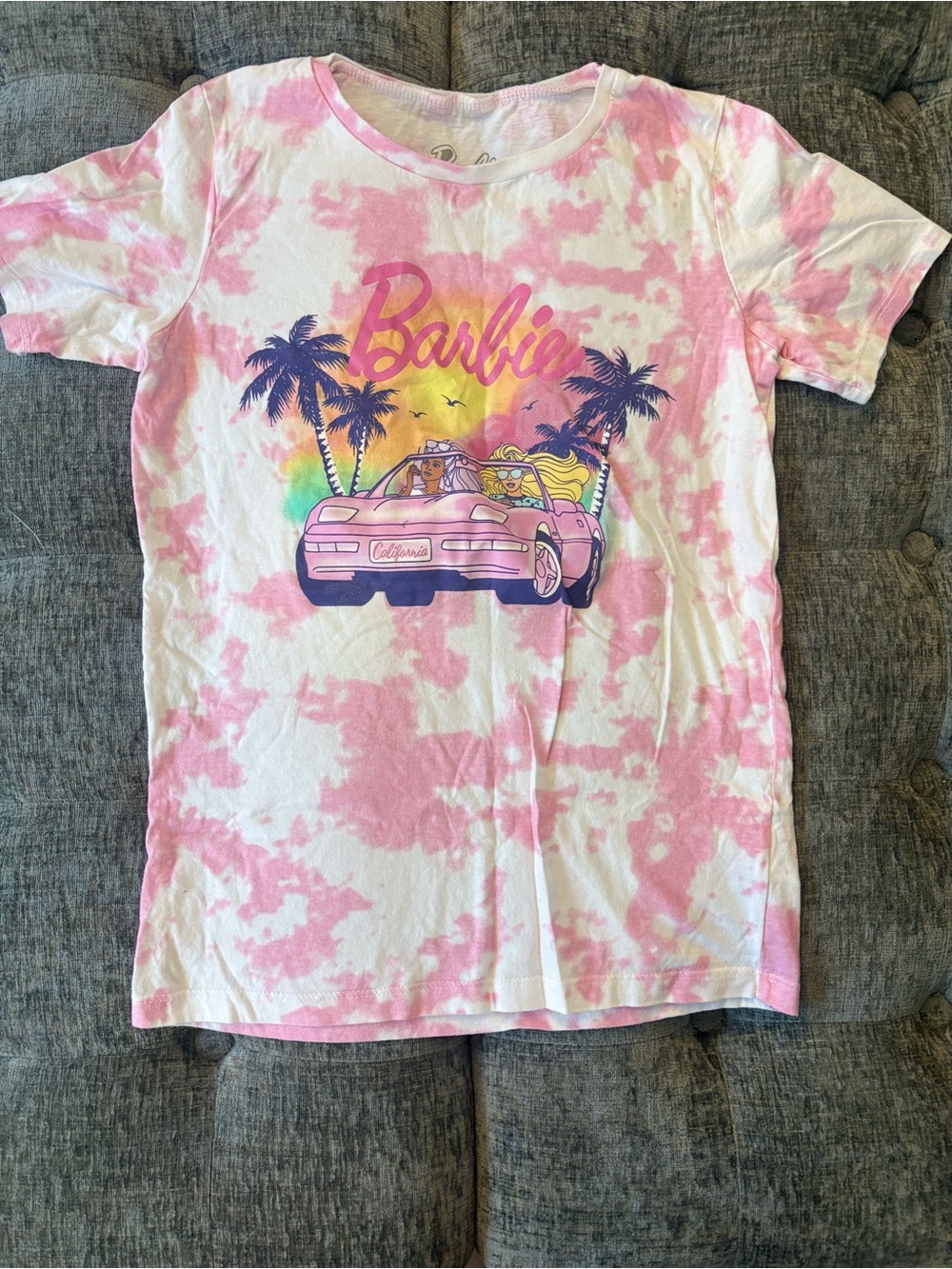 ADD-ON ITEM ONLY*** READ BELOW BEFORE PURCHASING Barbie Pink and White Tie-Dye G